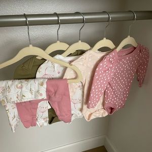 Cloud Island Prairie Newborn Body Suit and Pants Bundle